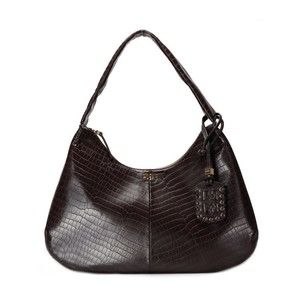Ganni Bou Hobo Xxl Croco Bag - NWT